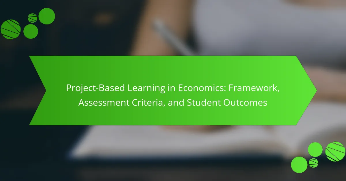 Project-Based Learning in Economics: Framework, Assessment Criteria, and Student Outcomes